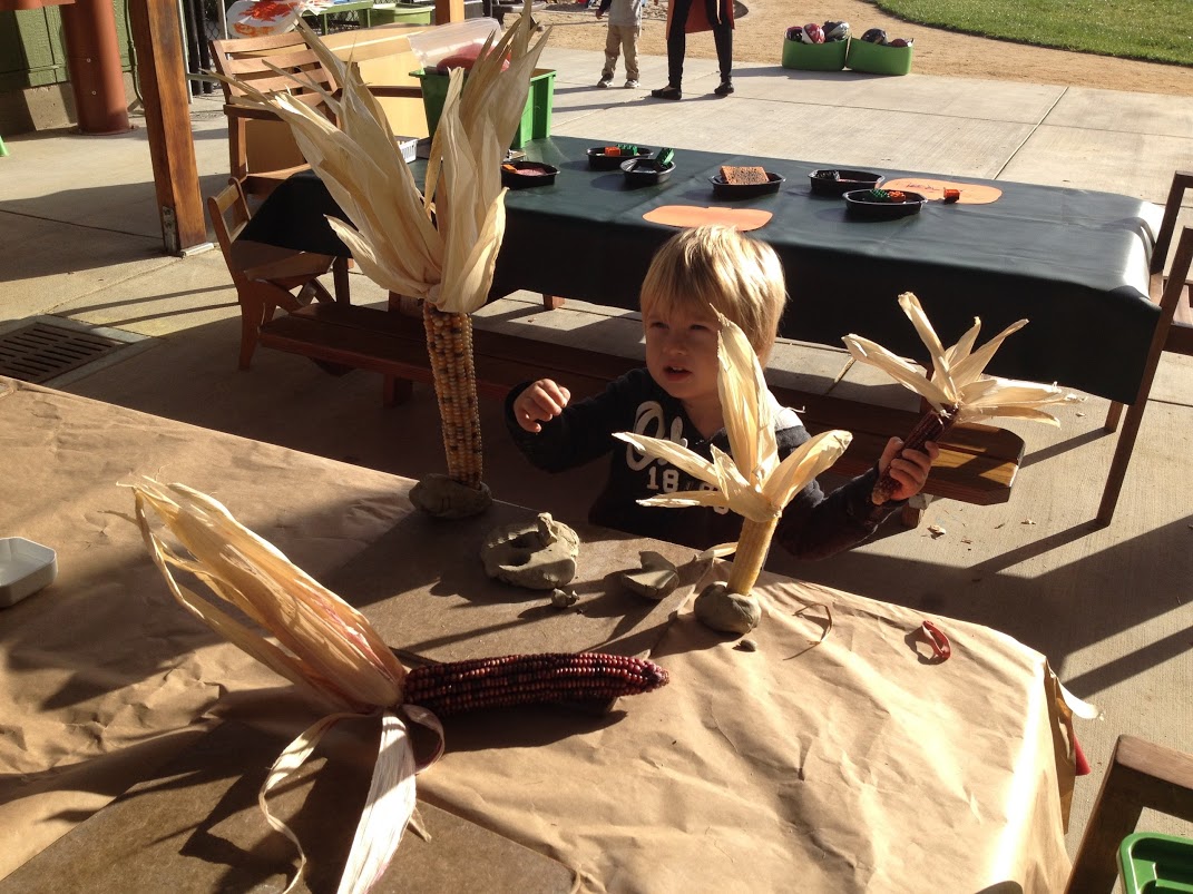 chlidren corn activity